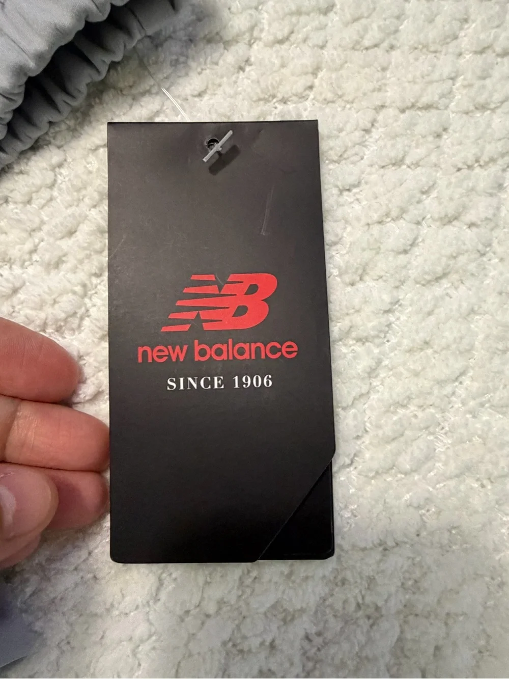 NWT New Balance Light Grey Lightweight Zip Jacket Size 2XL